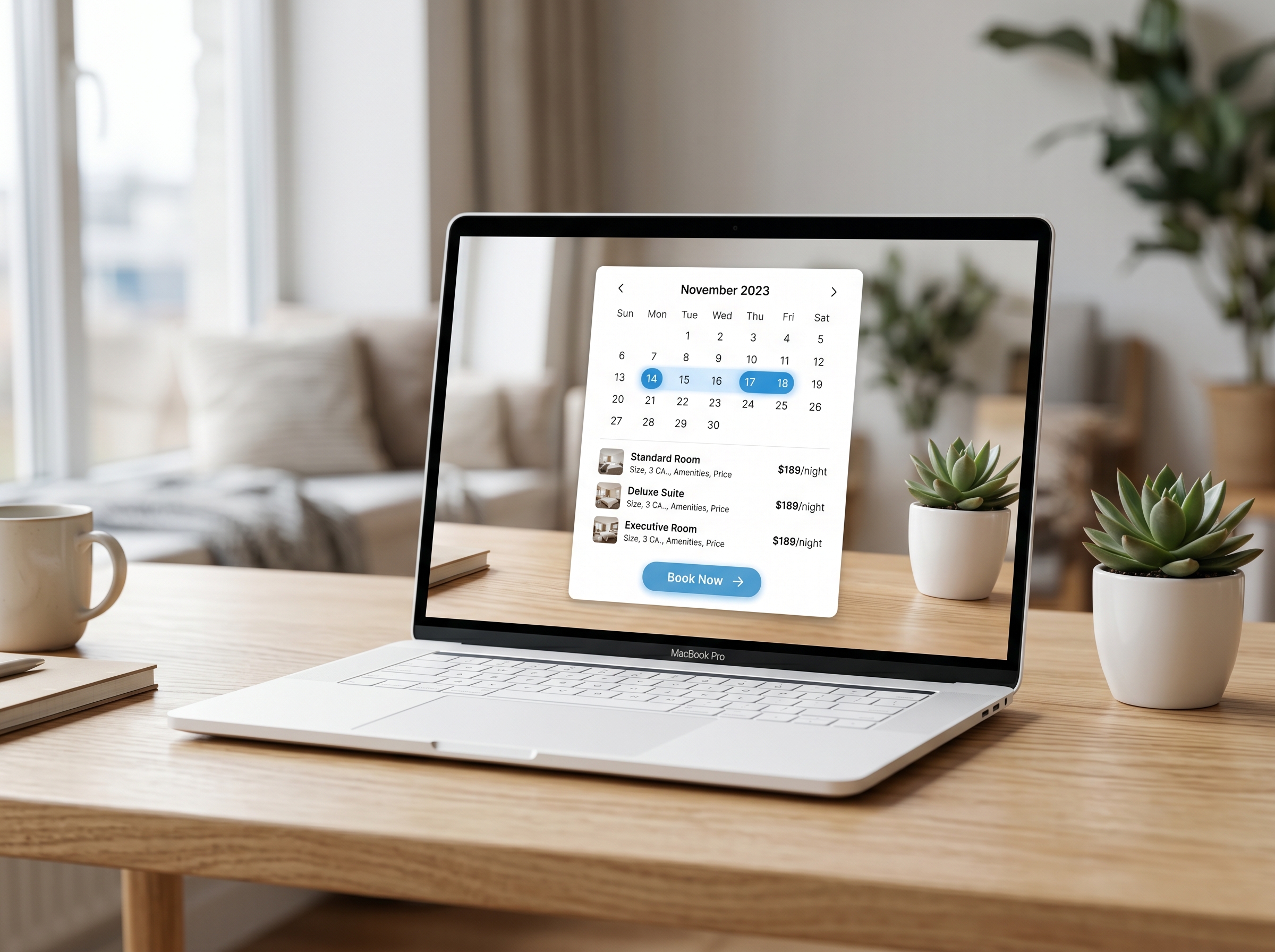 Widget di Prenotazione